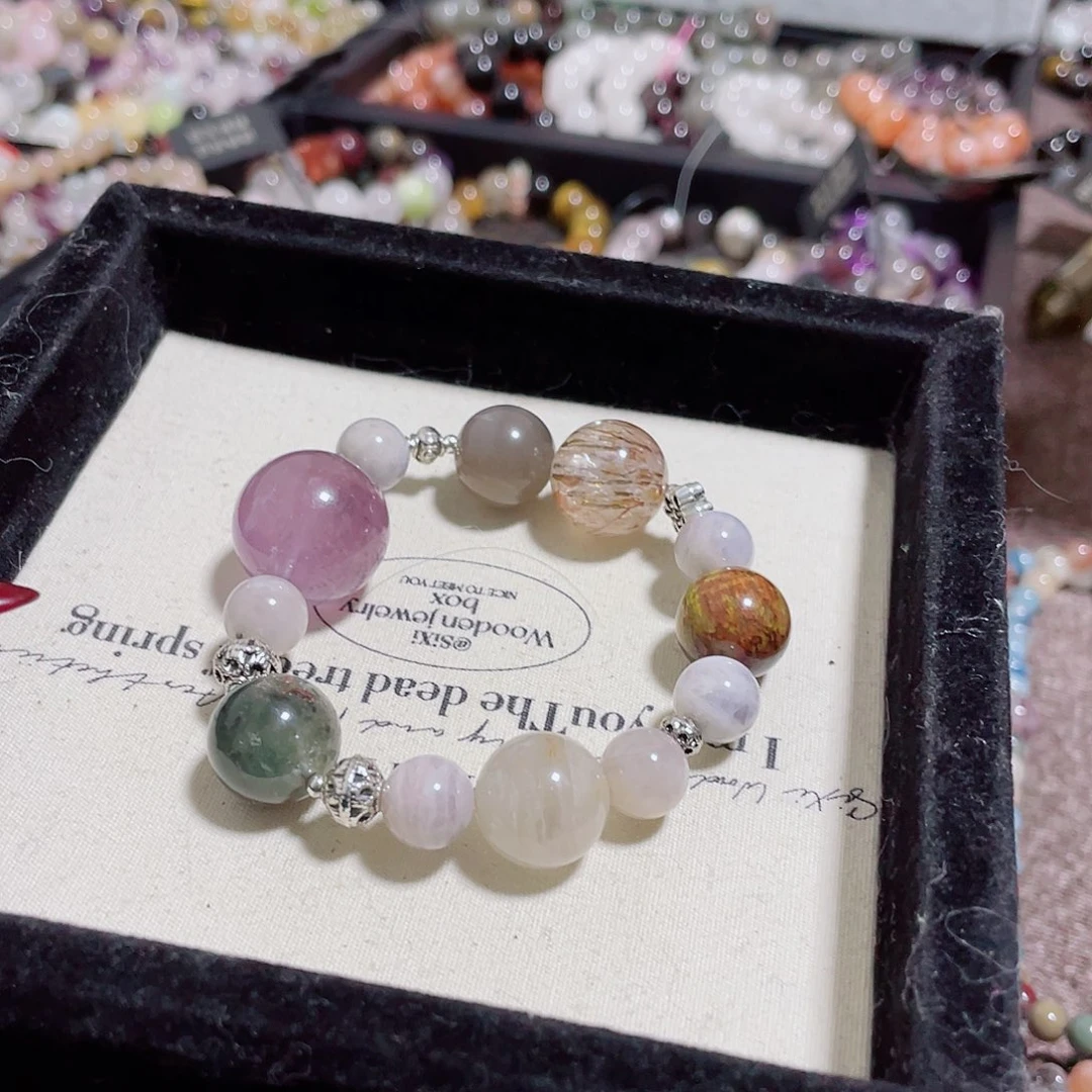 未镶嵌水晶手链有瑕疵孤品