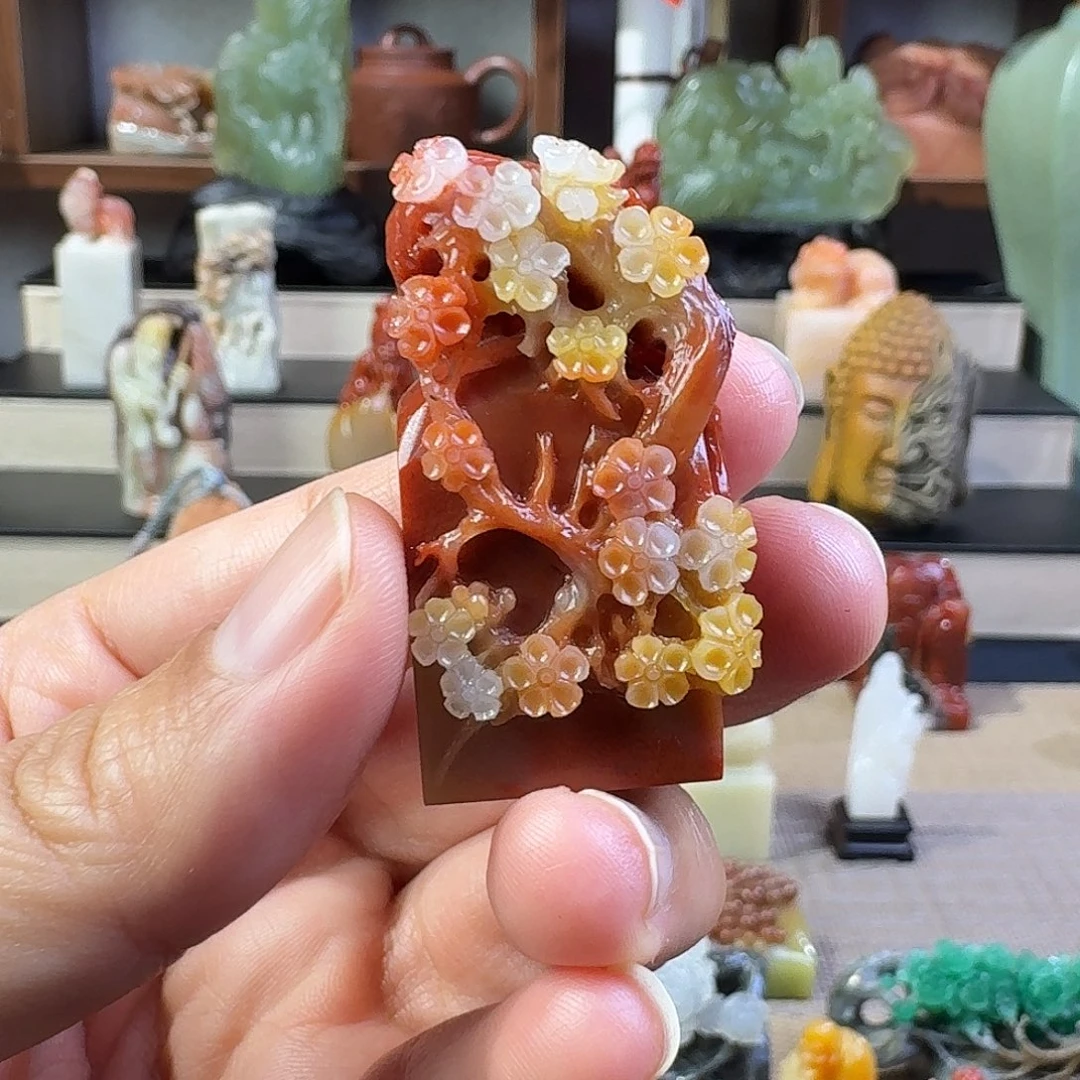 林***儿印石寿山石印章印石111111