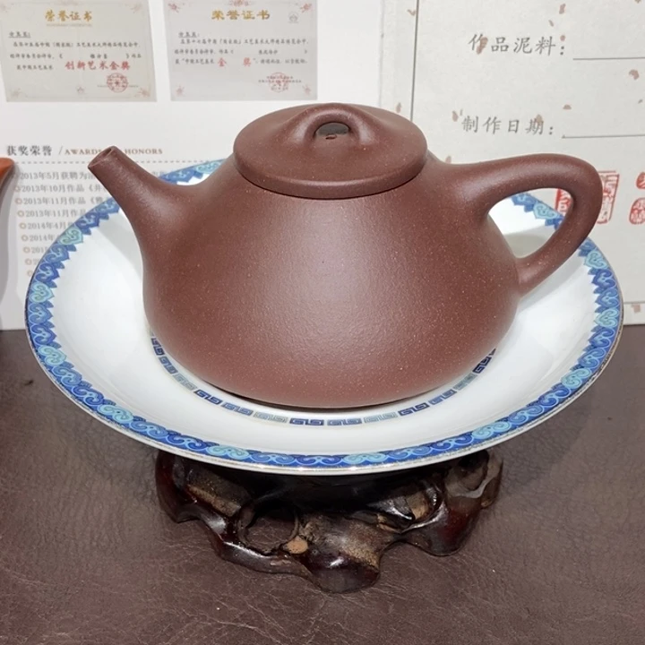 茶壶紫砂全手封釉240容量