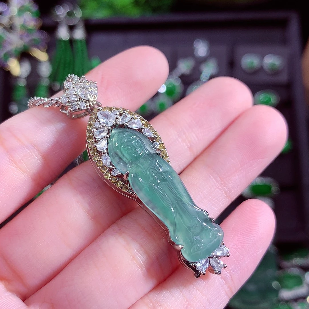 颈饰未镶嵌翡翠晓****N天然