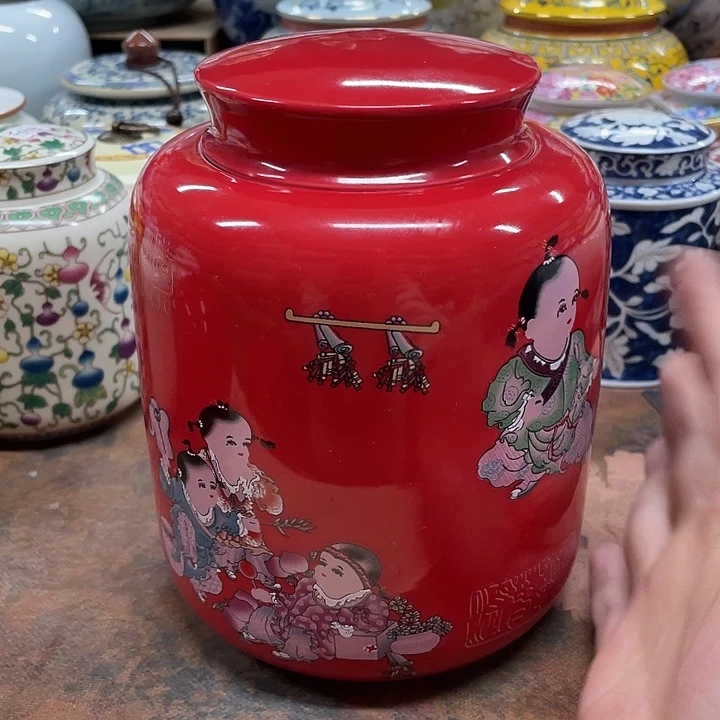 陶瓷罐茶叶罐密封罐储物罐