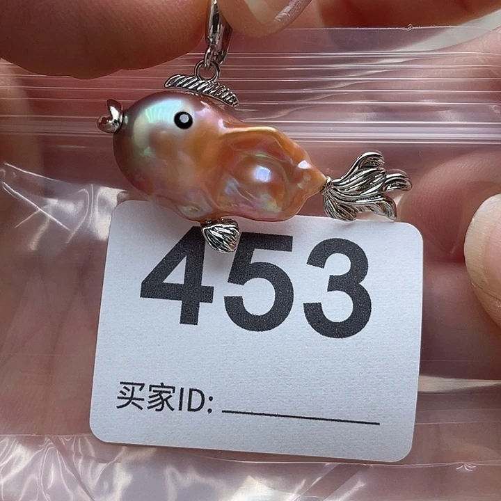 未镶嵌天然珍珠。  漏 漏 漏淡水珍珠