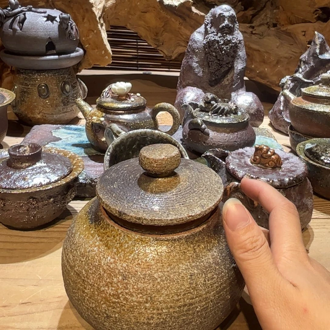 柴烧茶具清仓特价