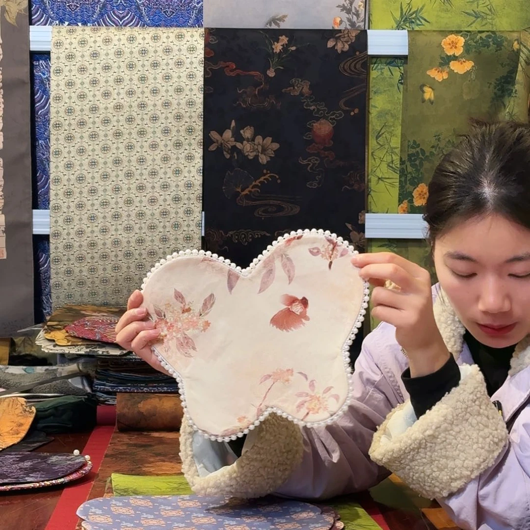 茶道配件棱织蝴蝶型