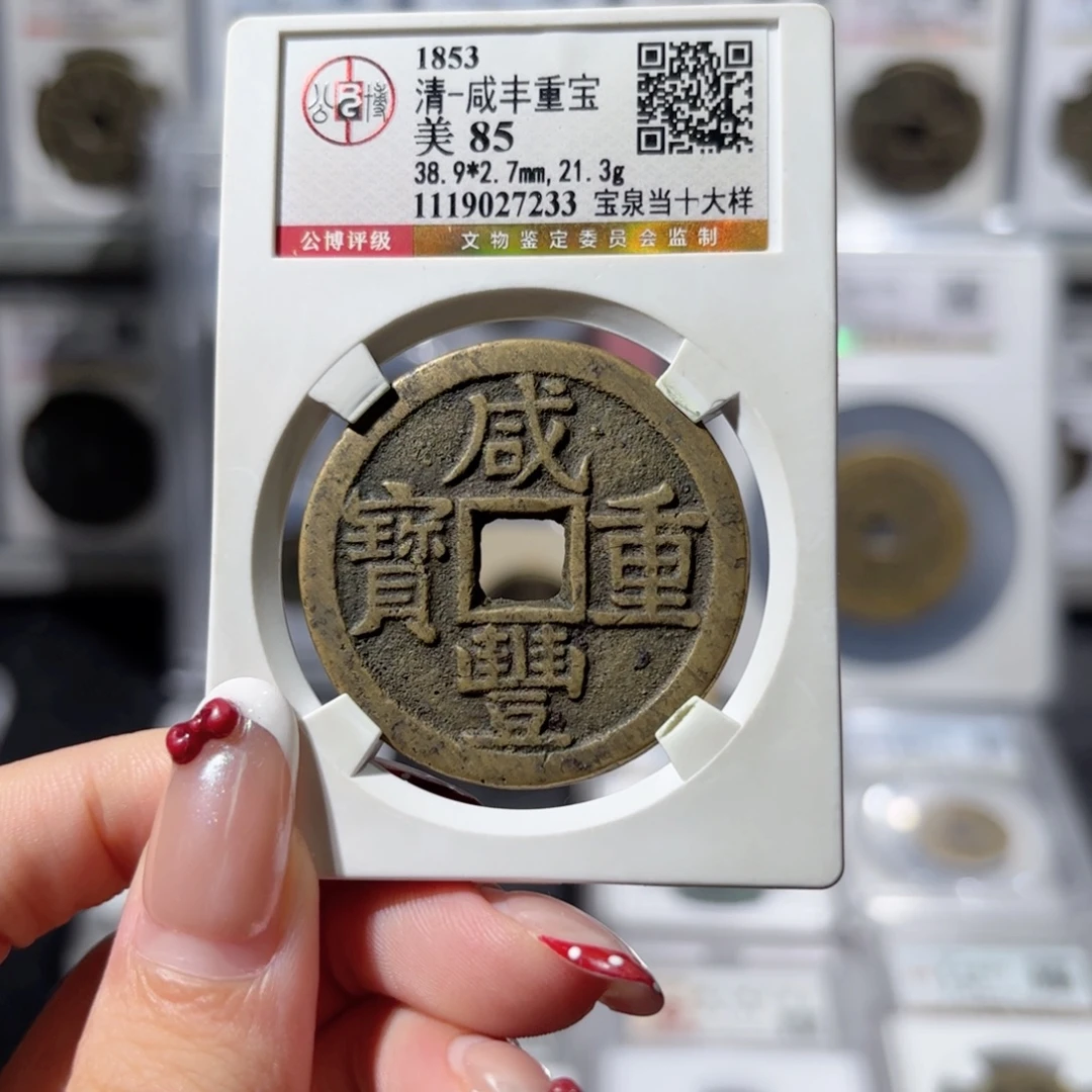 晴***空铜咸丰宝泉当十大样2280x.