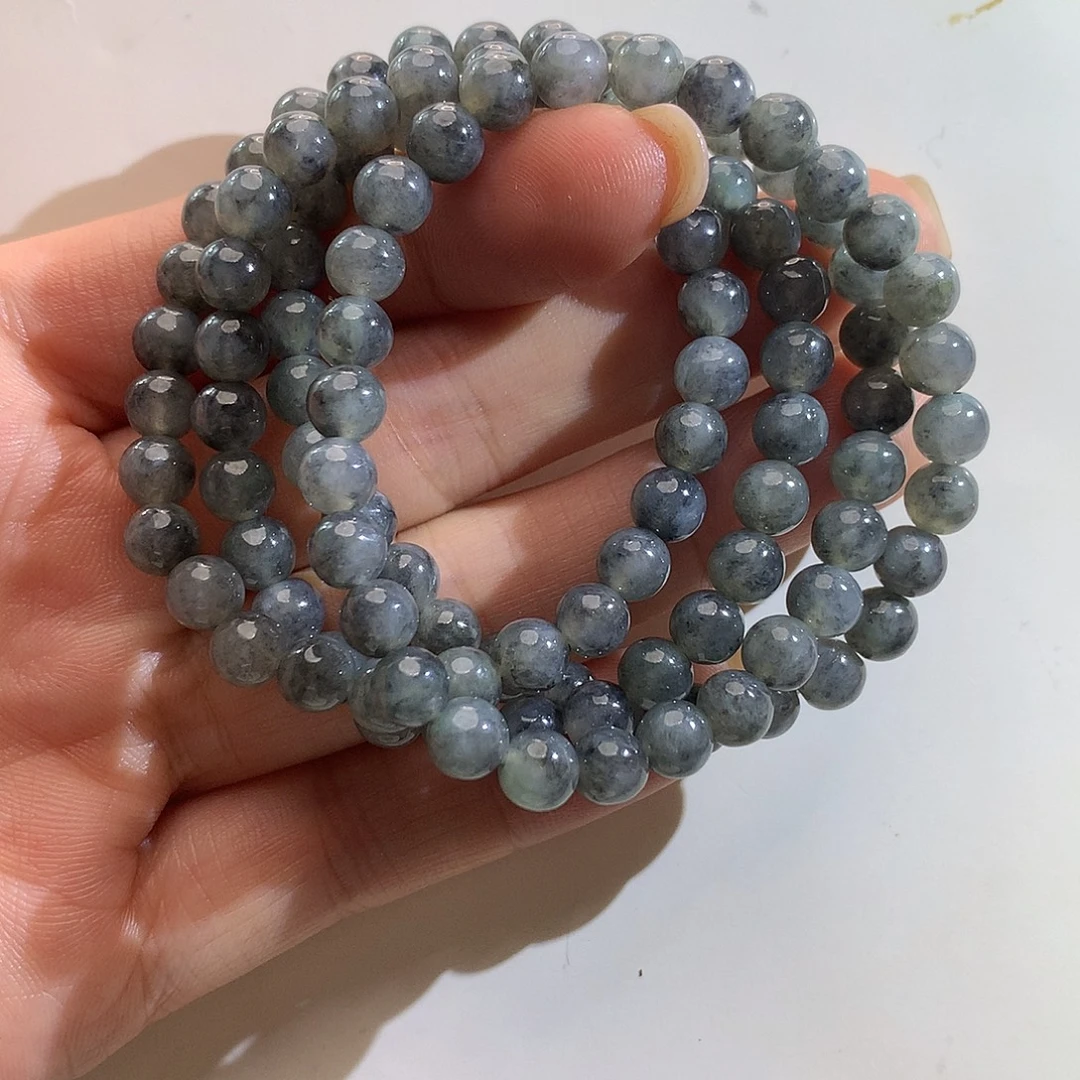 翡翠未镶嵌手串翡翠多圈