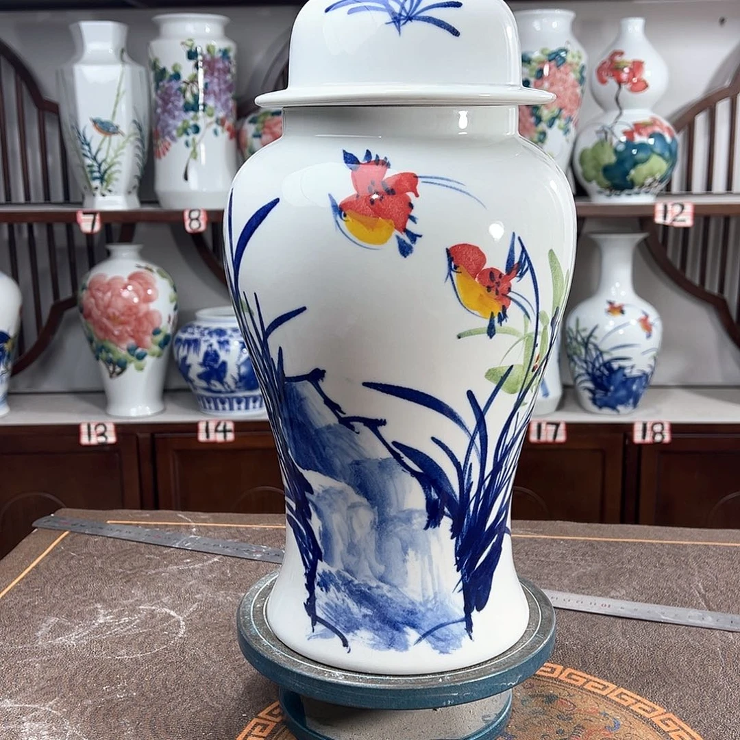 摆件景德镇陶瓷将玉