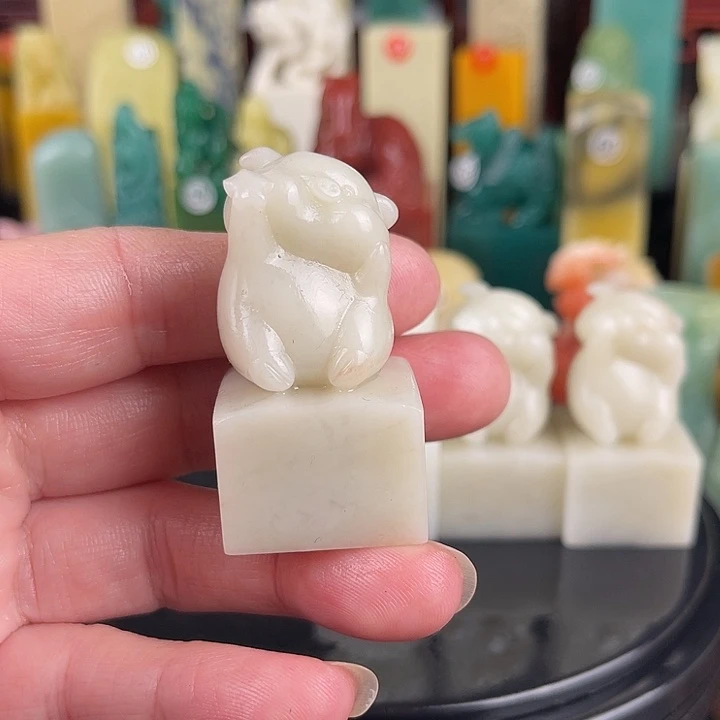 寿山石雙****G所见即所得