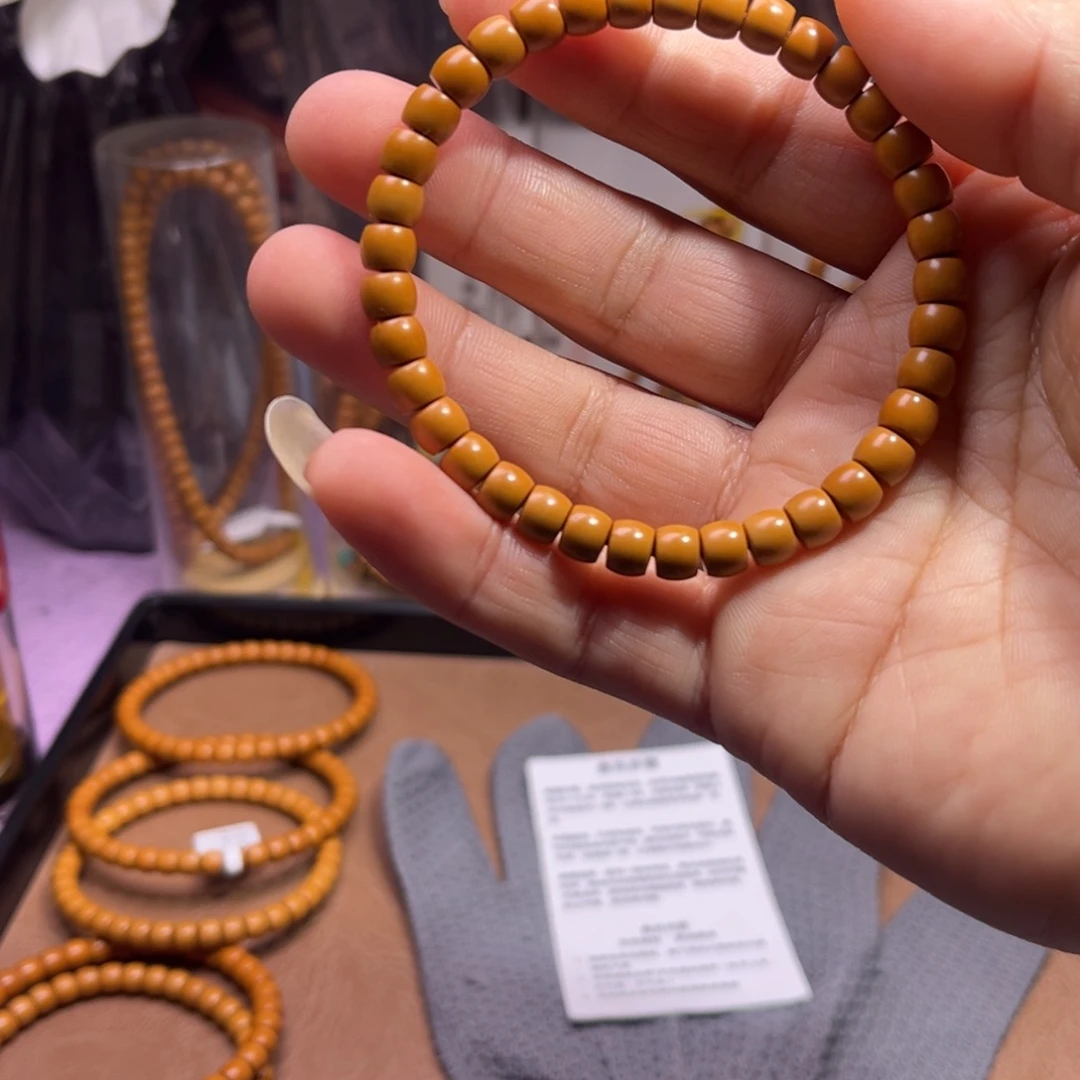 手串/手链橄榄核核尖@@7.2单圈