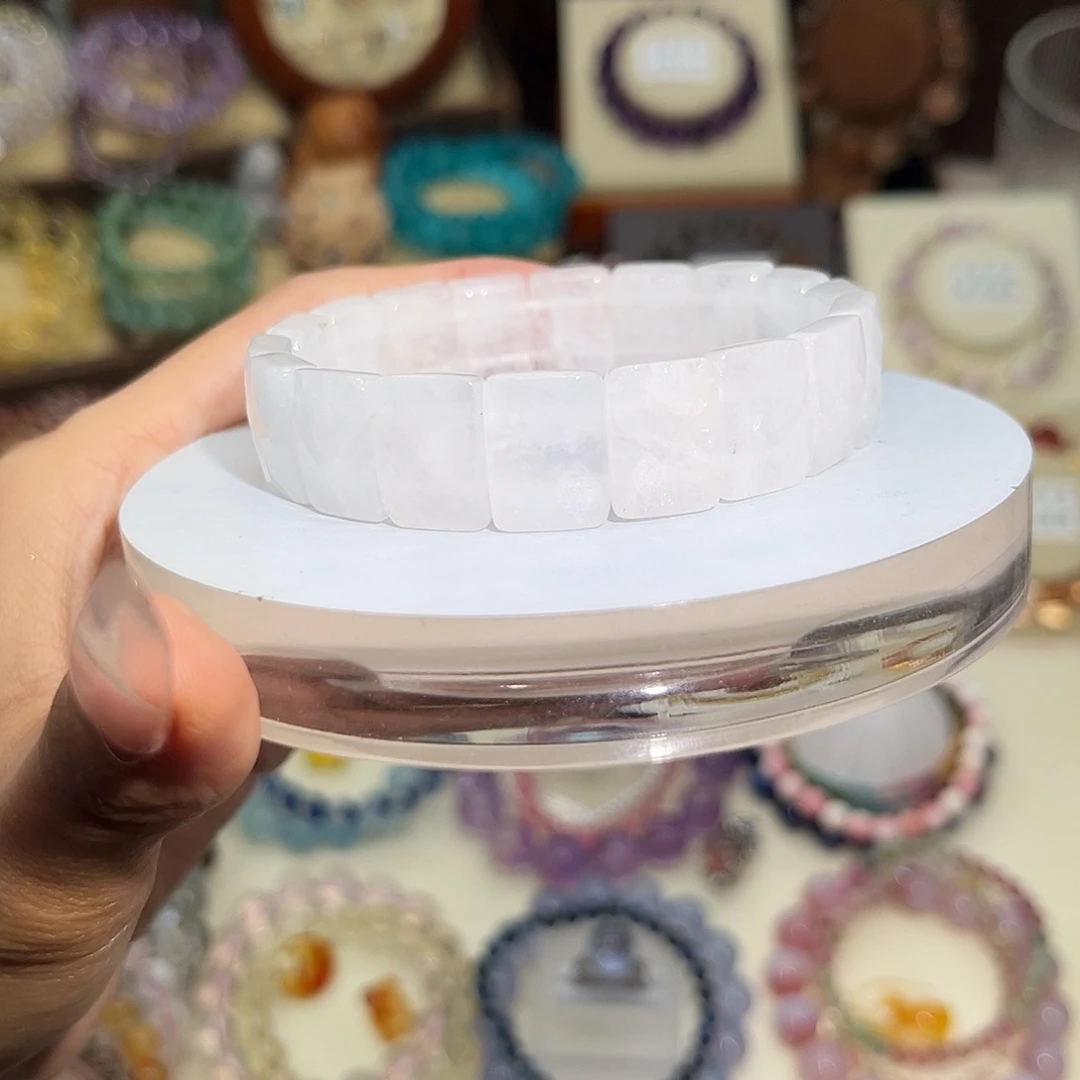 水晶手串未镶嵌A****）白幽灵