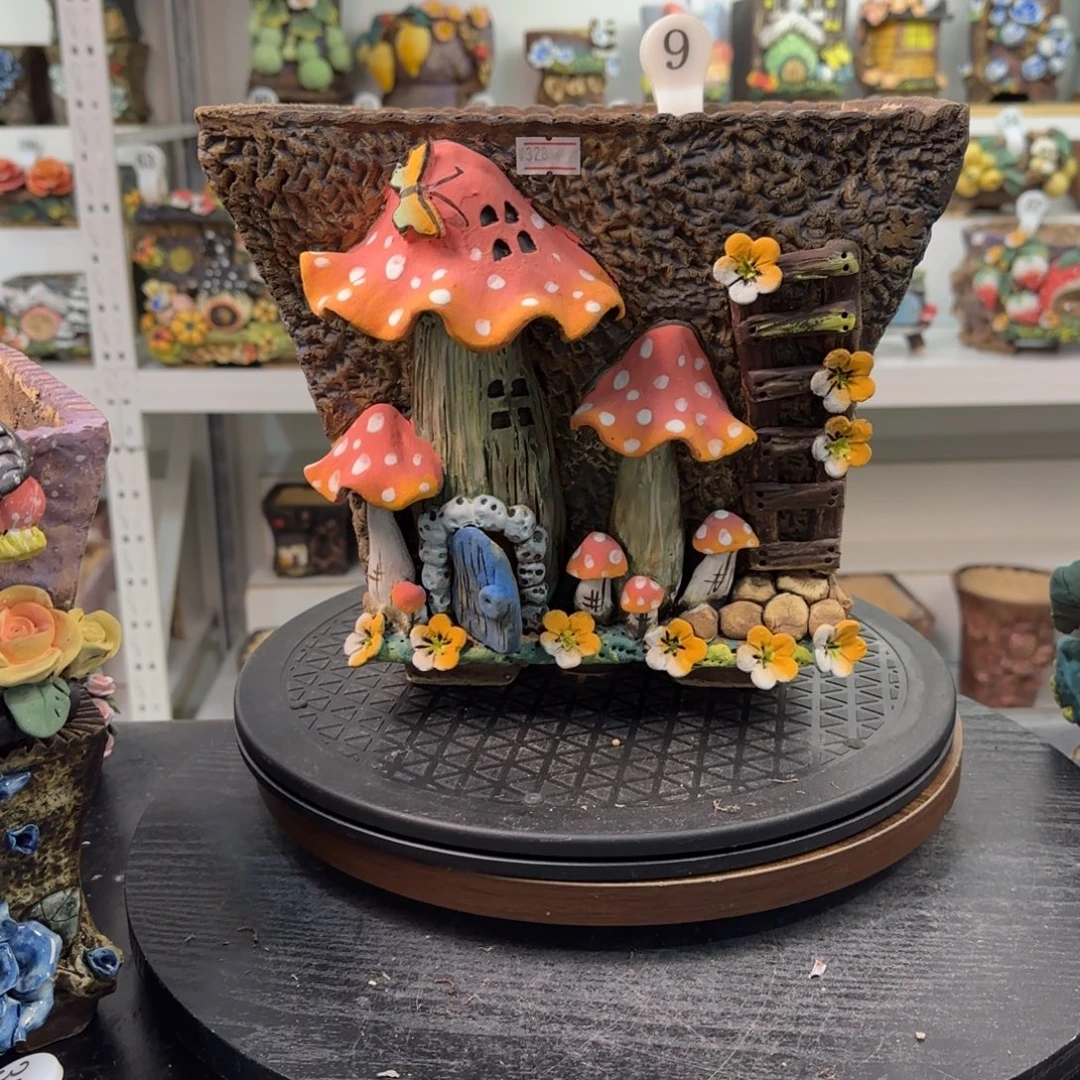 杨***姐本默花器麦饭石花盆