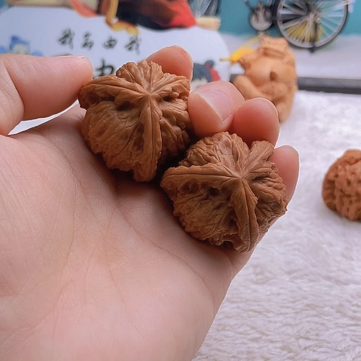 把件文玩核桃魏*哥三棱