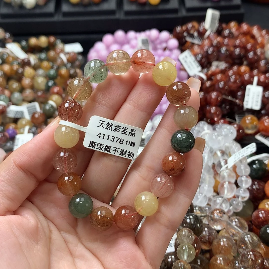 未镶嵌手链水晶，