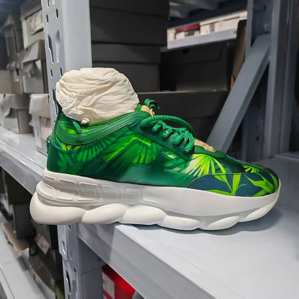 VERSACE/范思哲美杜莎植物印花男女款运动老爹鞋DSU7071ED7VGD3F