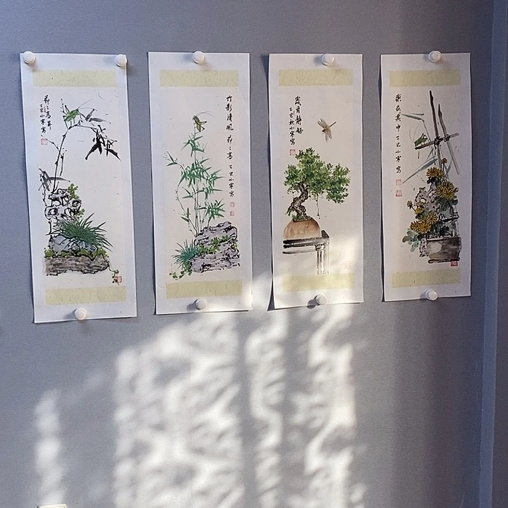 国画亲笔手绘原创