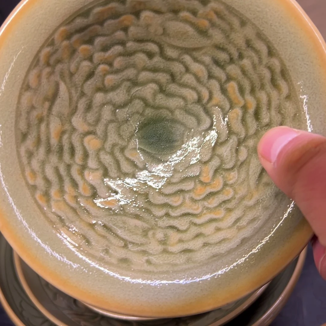 霍***妈耀州窑手工仿古斗笠