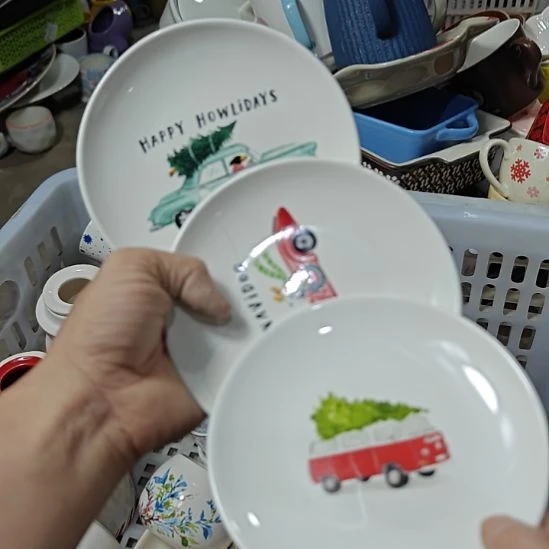 瓷片陶瓷杯碗盘微瑕介意慎拍