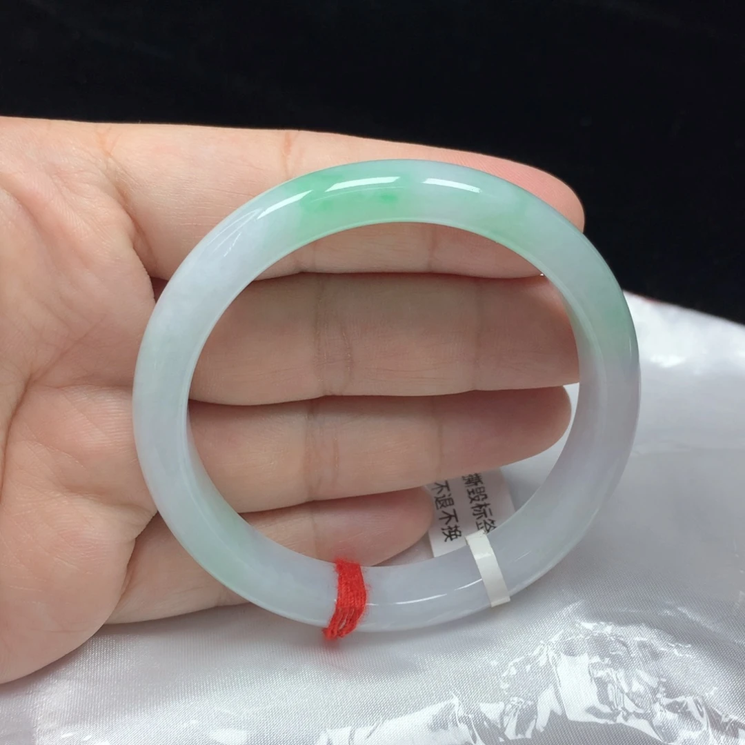 翡翠手镯未镶嵌正圈57.3