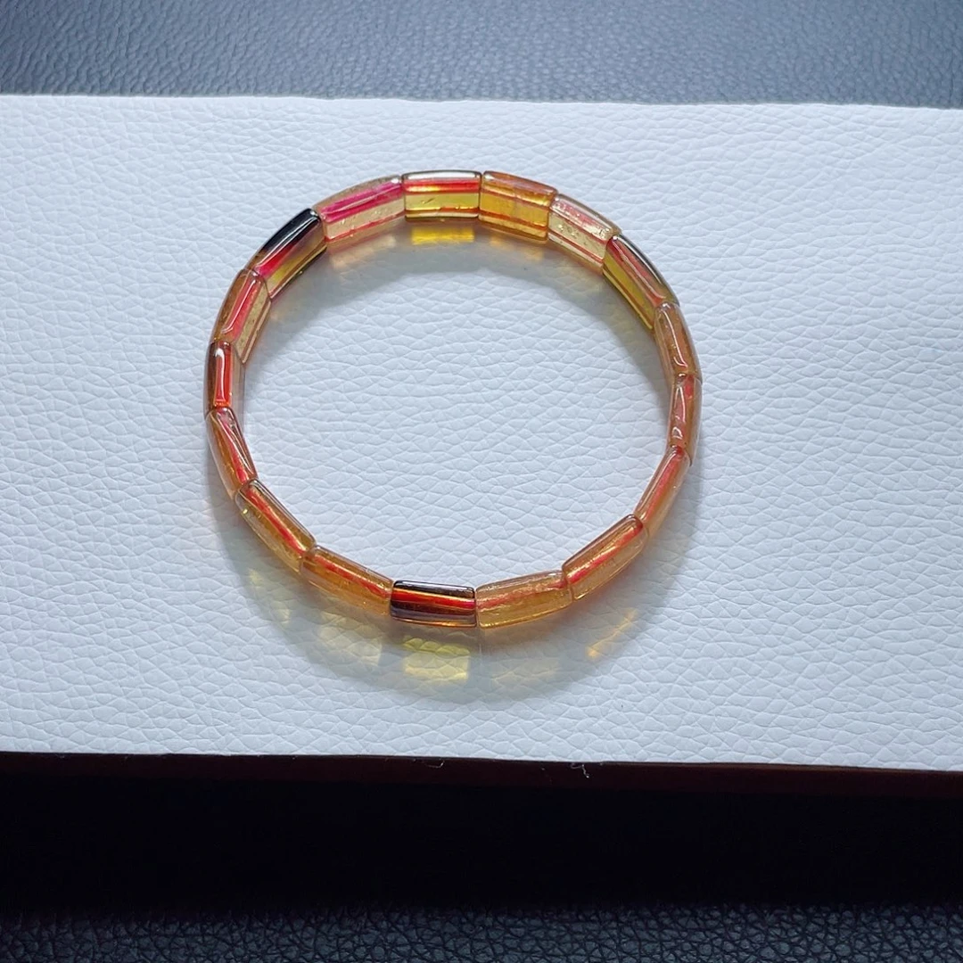 碧玺未镶嵌手链碧玺手链