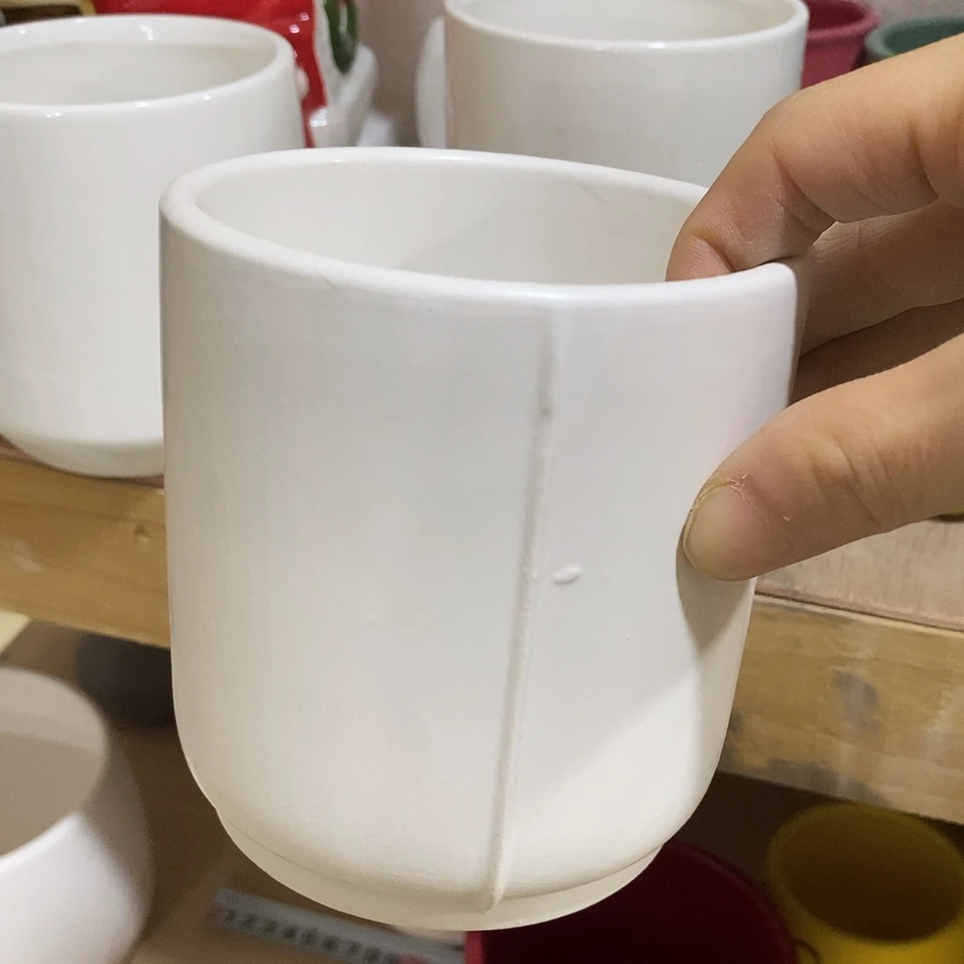 陶杯子陶盆有孔 瑕疵介意勿拍