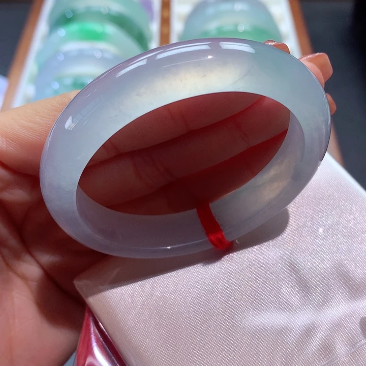 未镶嵌手镯翡翠8号高货微瑕