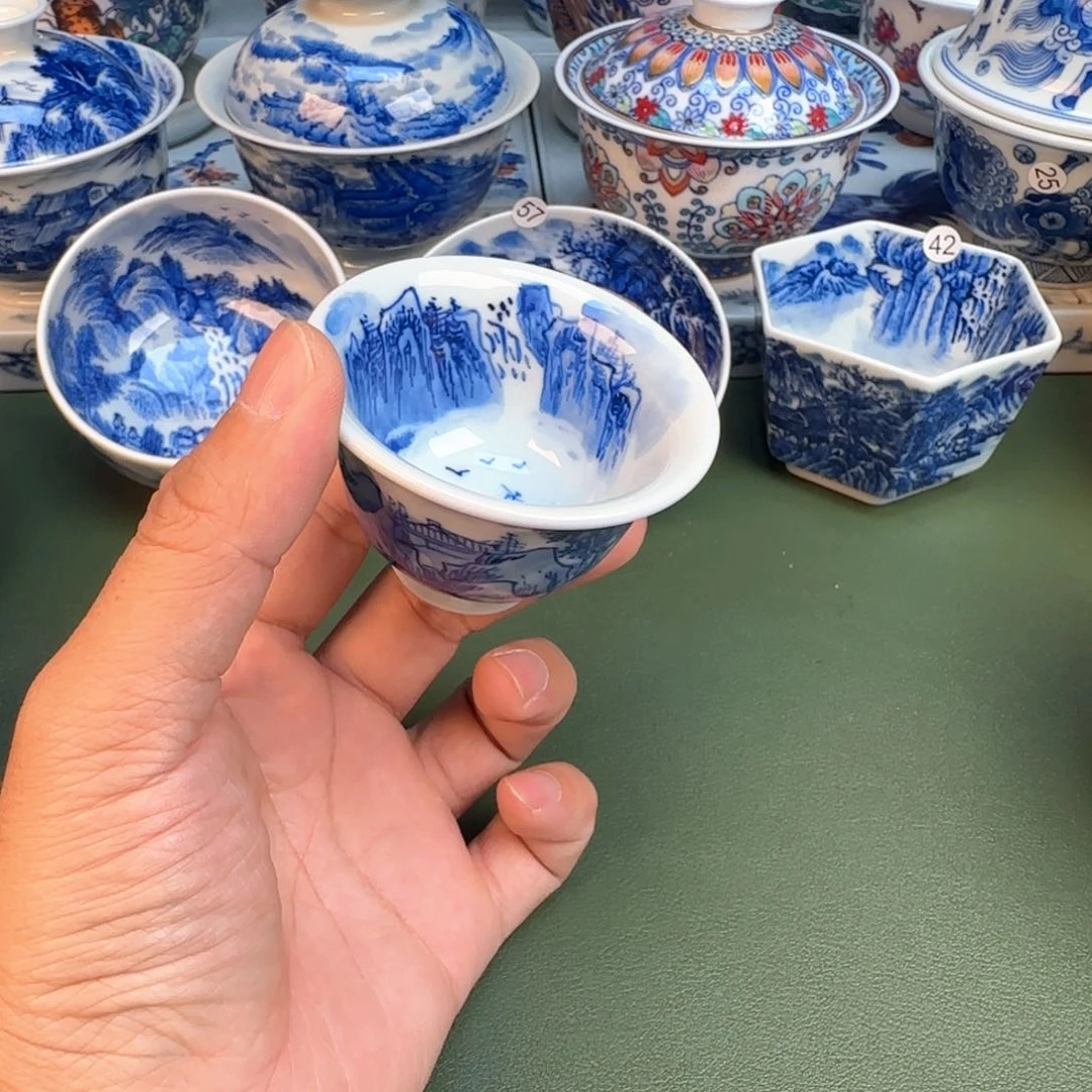 纯手工纯手绘茶具74