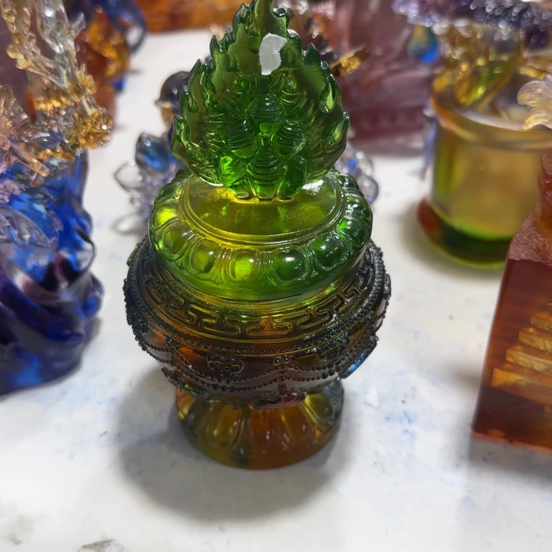手工艺品琉璃摩尼宝瓶617