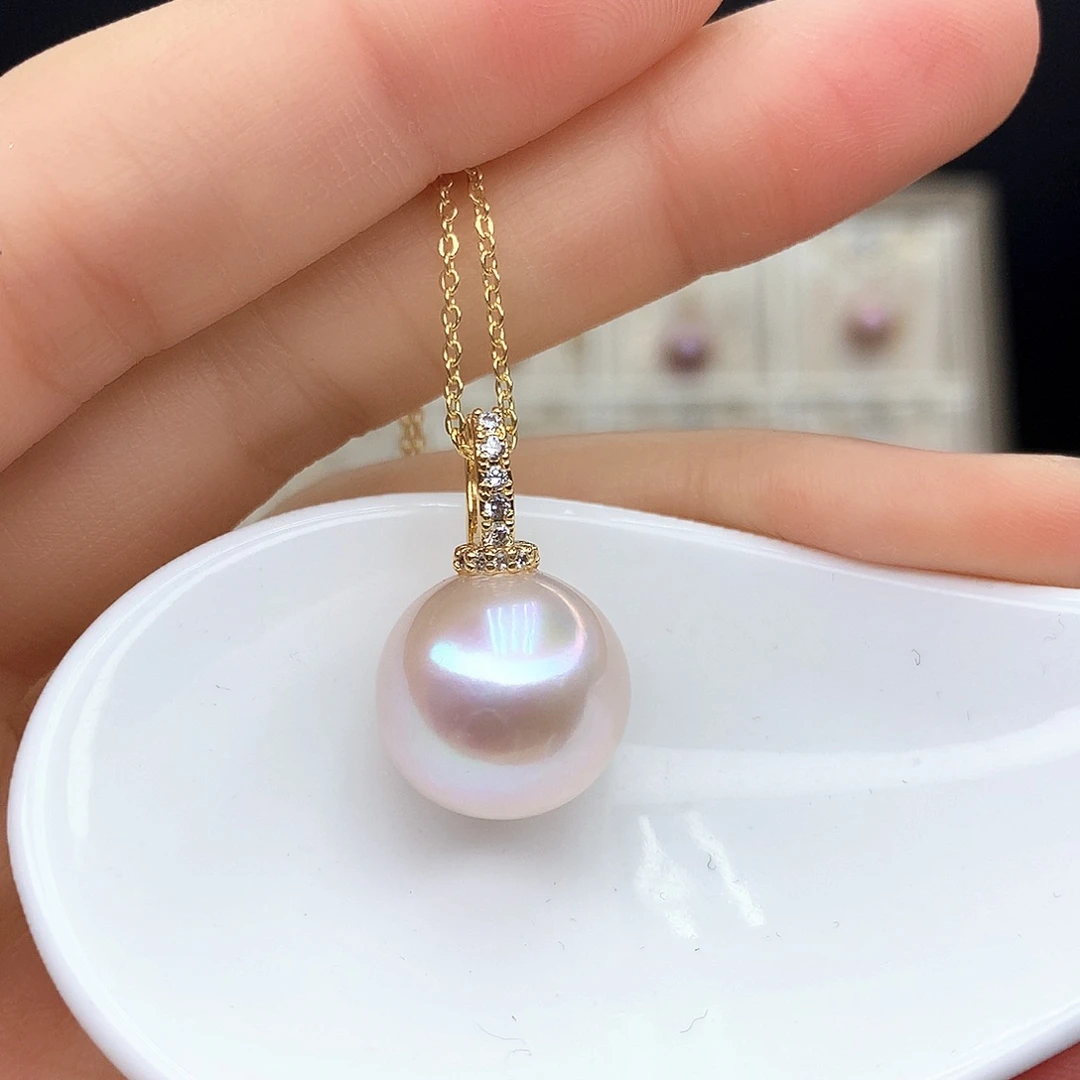 淡水珍珠颈饰合金