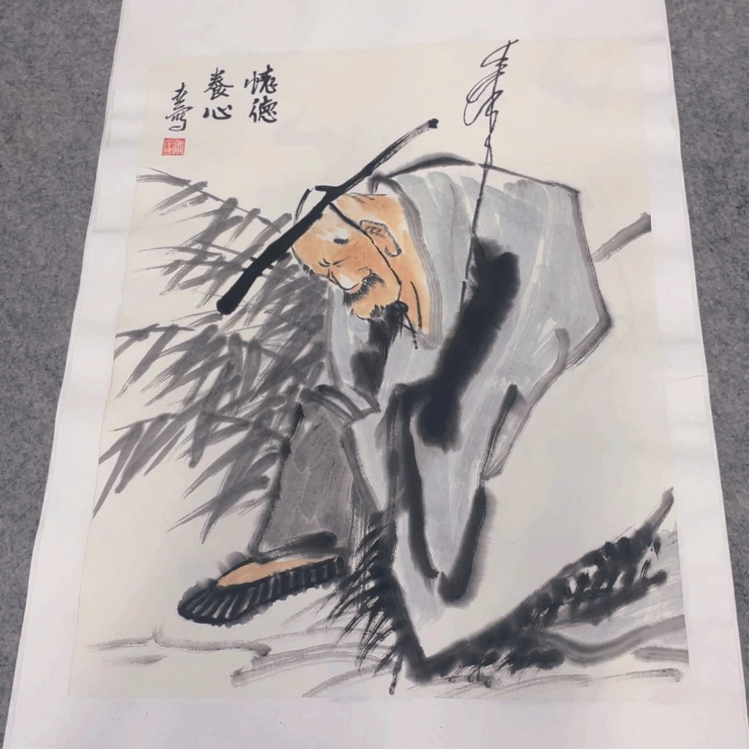 国画1.4平尺纯手绘国画作品