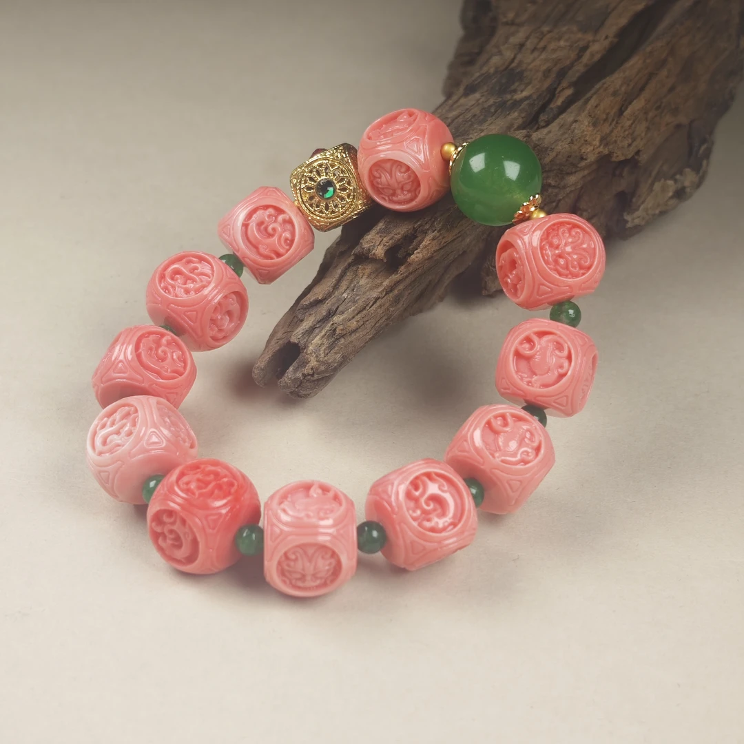 X023 精美设计款方糖手串男女同款