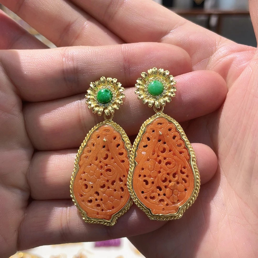 锦纶非金属耳坠子