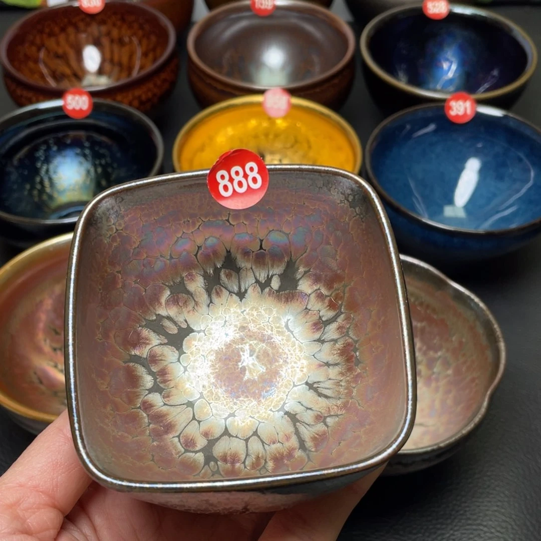 茶盏隔**吴888 建窑建盏茶盏