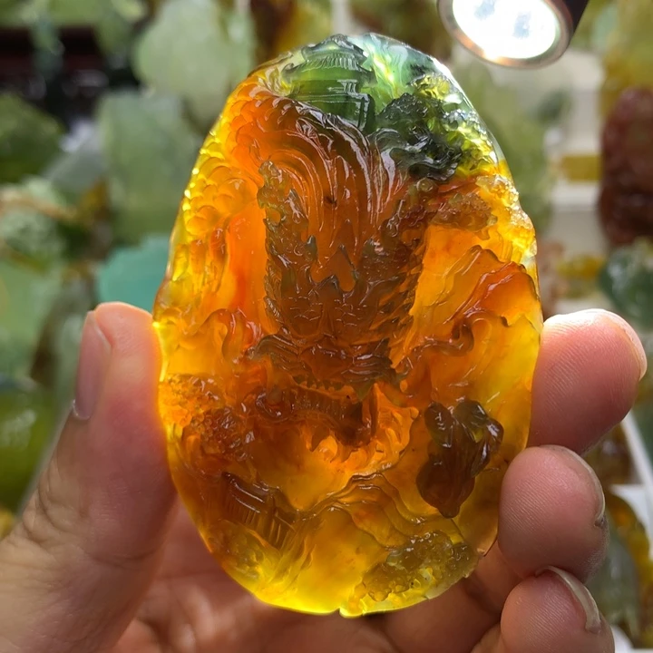 蛇纹石玉合金珠宝奇石