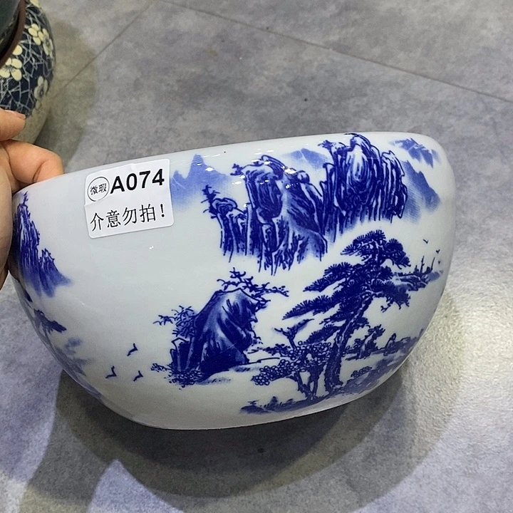 摆件24直径高13微瑕景德镇陶瓷