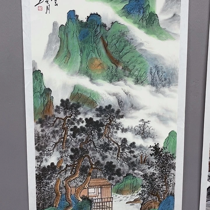 国画纯手绘国画山水画闪购链接