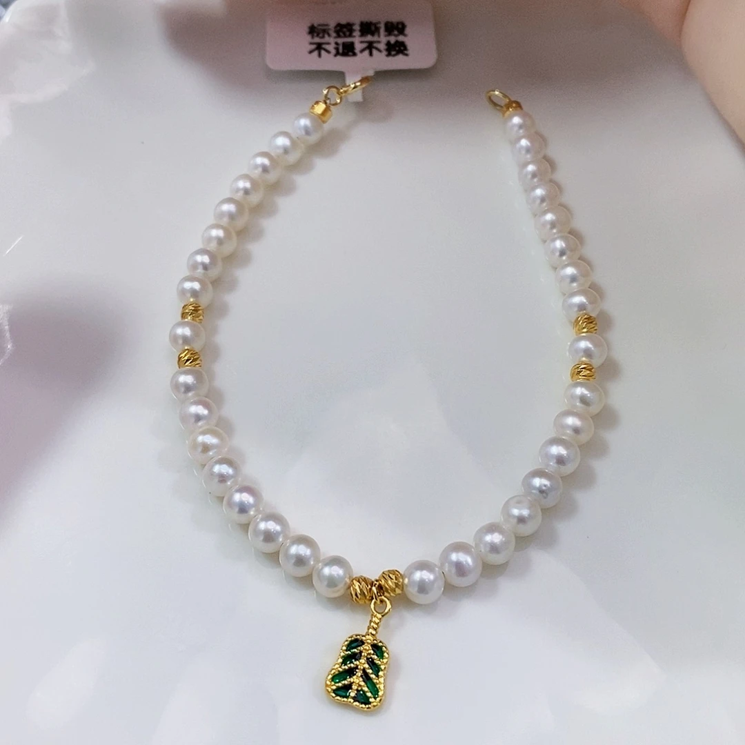 未镶嵌淡水珍珠8A特价极光手链