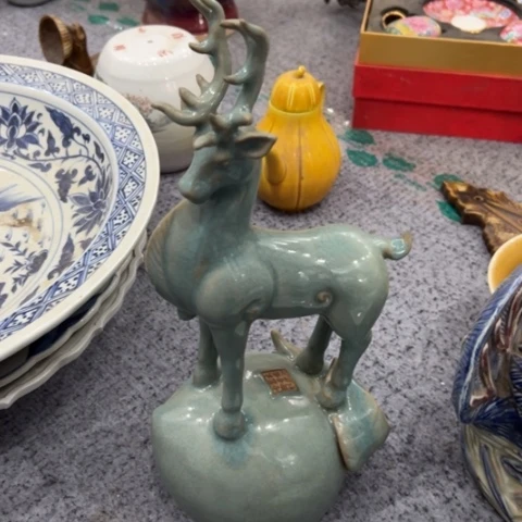 紫砂陶瓷制品摆件