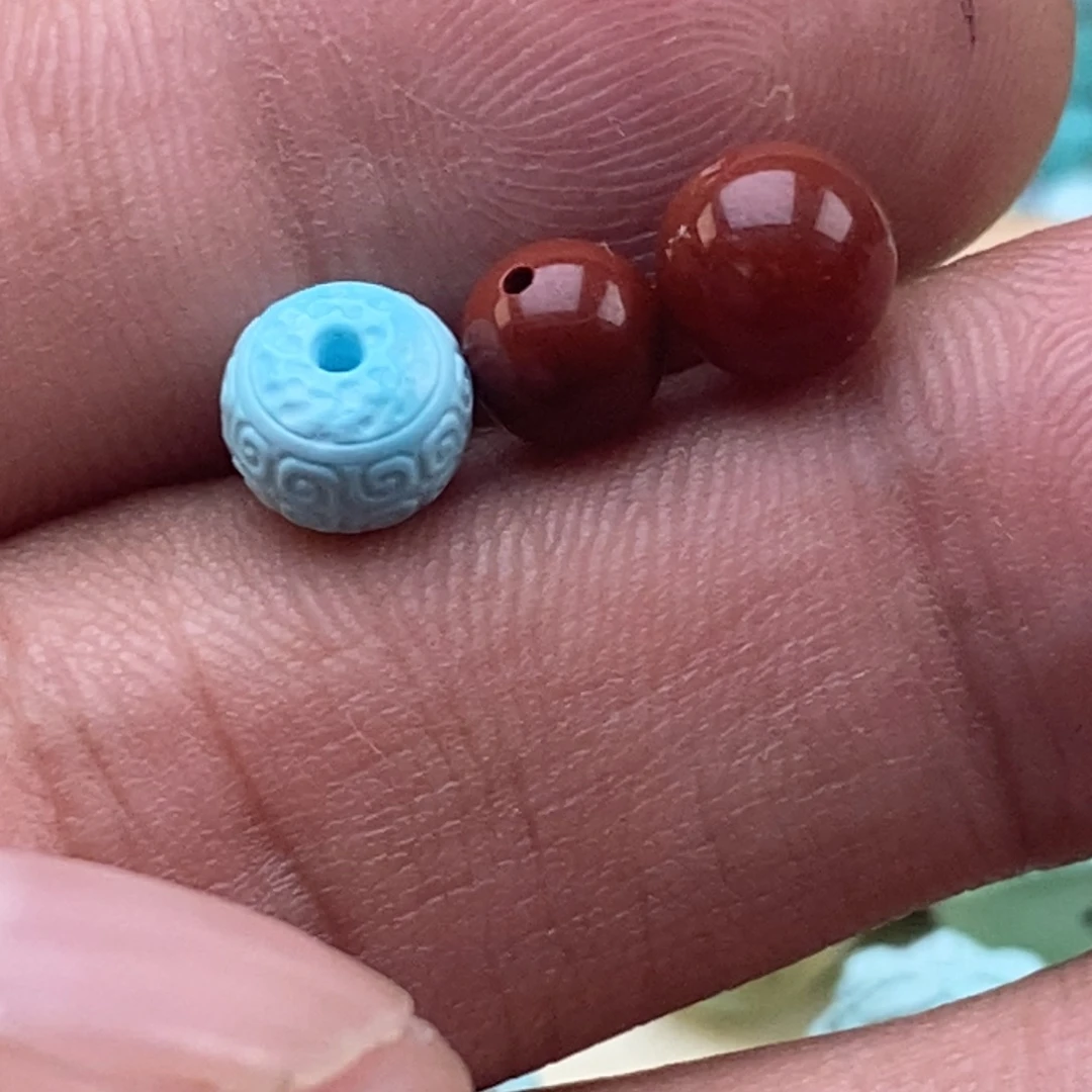 大***觉未镶嵌南红玛瑙珠宝半成品