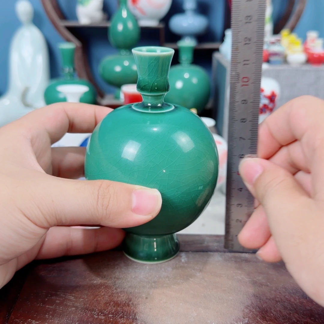 陶瓷手工小花器摆件