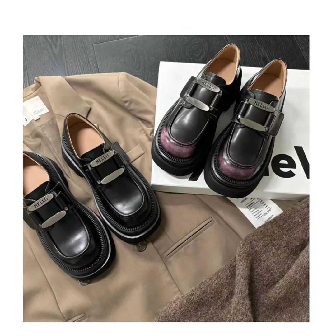 2295玲一一新款乐福鞋时尚休闲百搭复古 2295