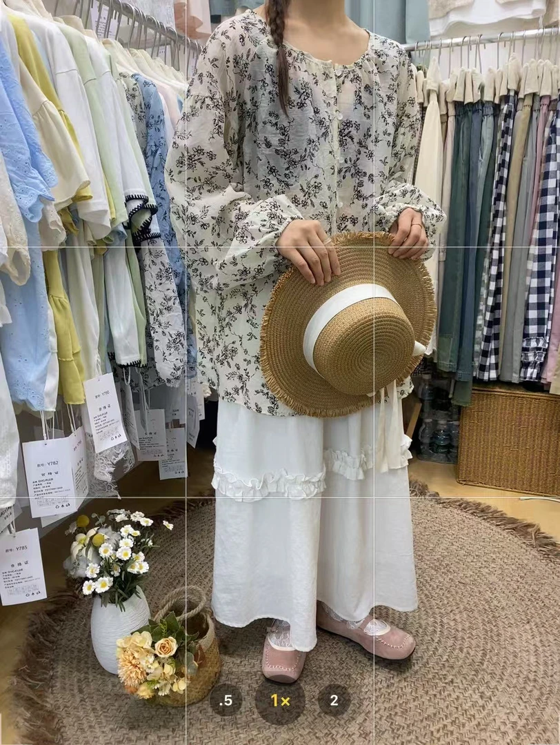 DX#772#新款碎花外套