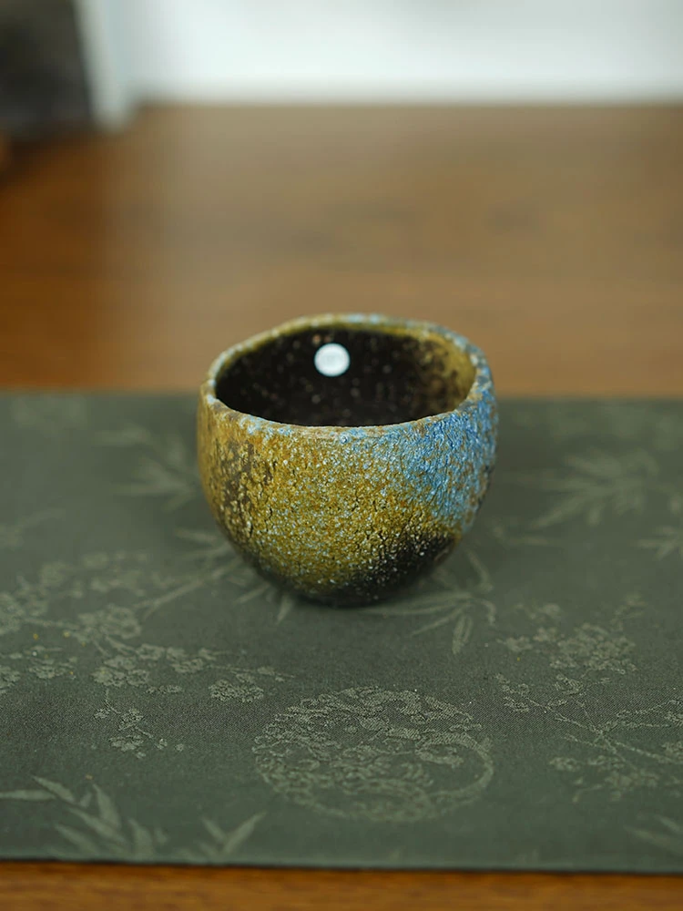 伊禾集物 日本备前烧匠人 秋谷昌央 茶杯 主人杯 品茗杯 2371#