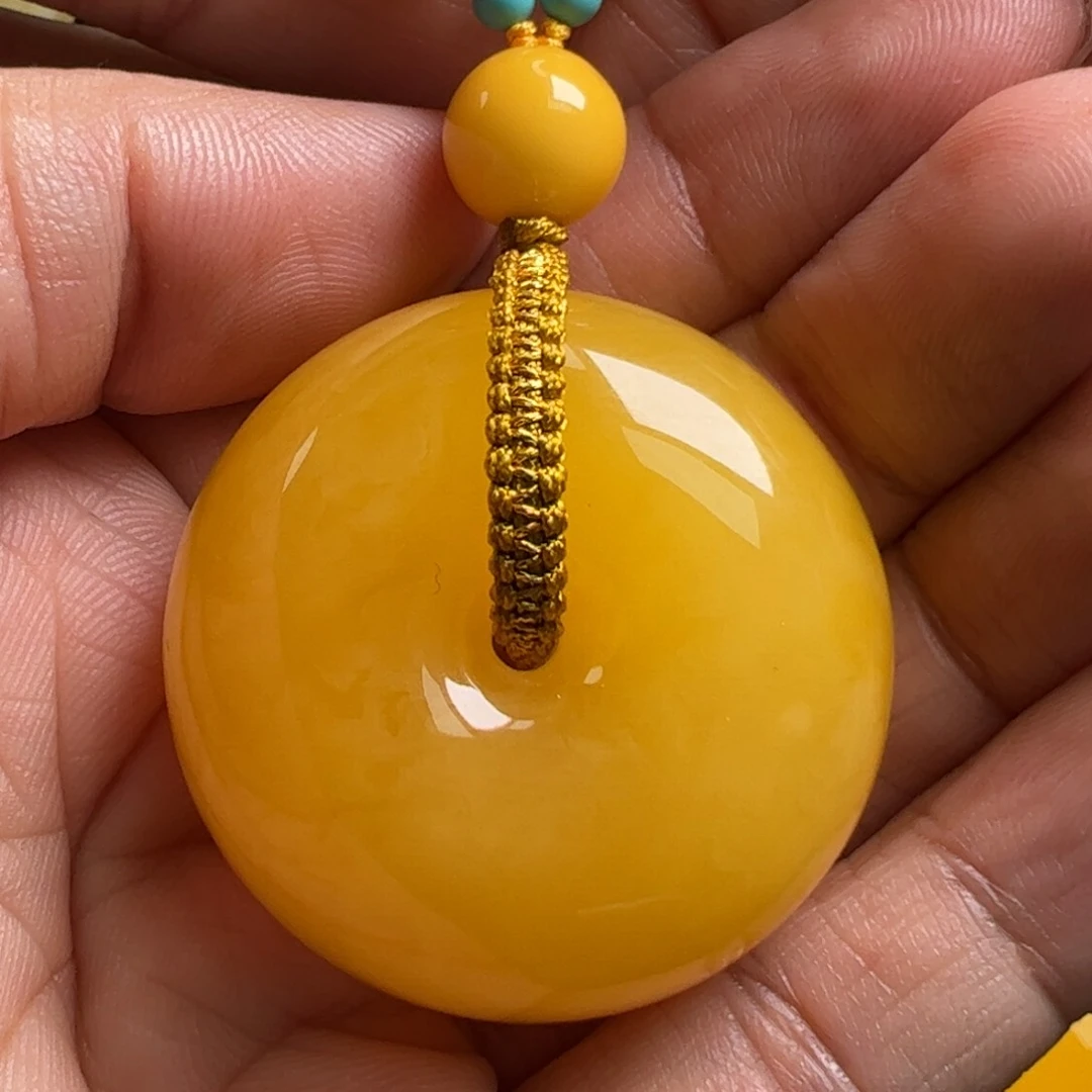 未镶嵌毛衣链蜜蜡无优化