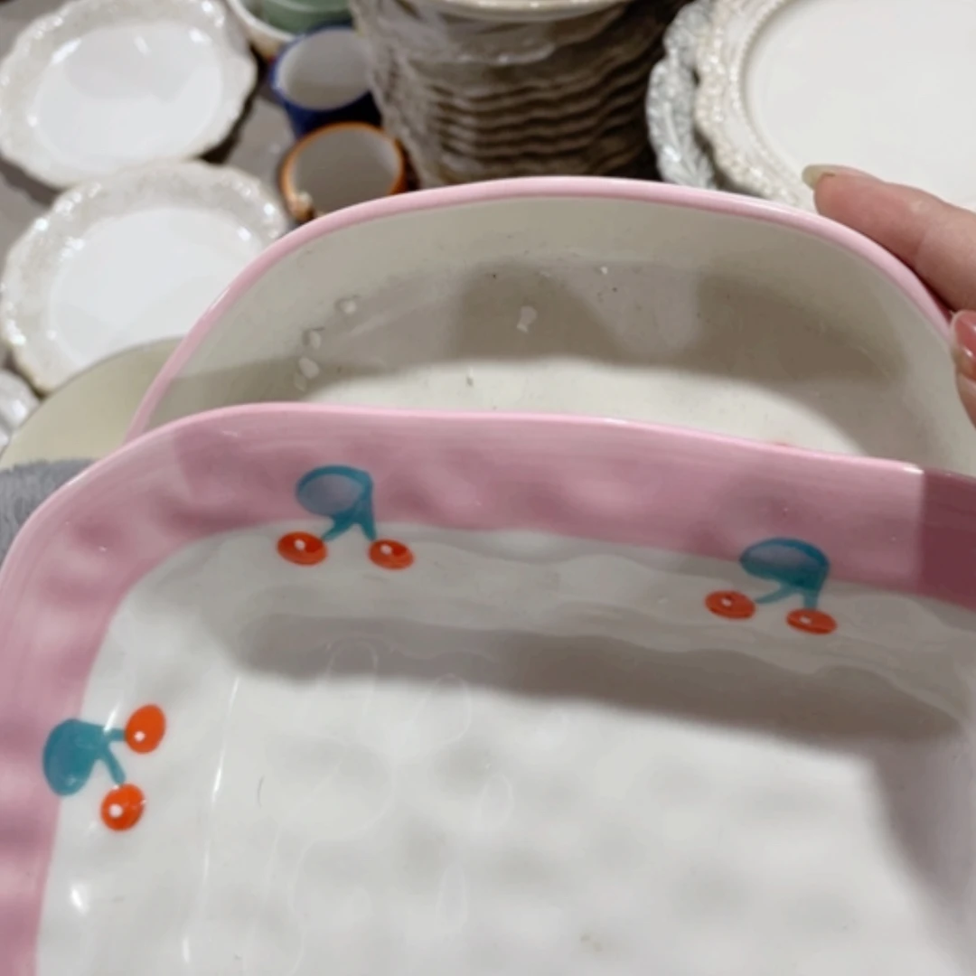 【闪购商品】陶瓷杯碟盘碗瑕疵完美主义的鱼拍2………………