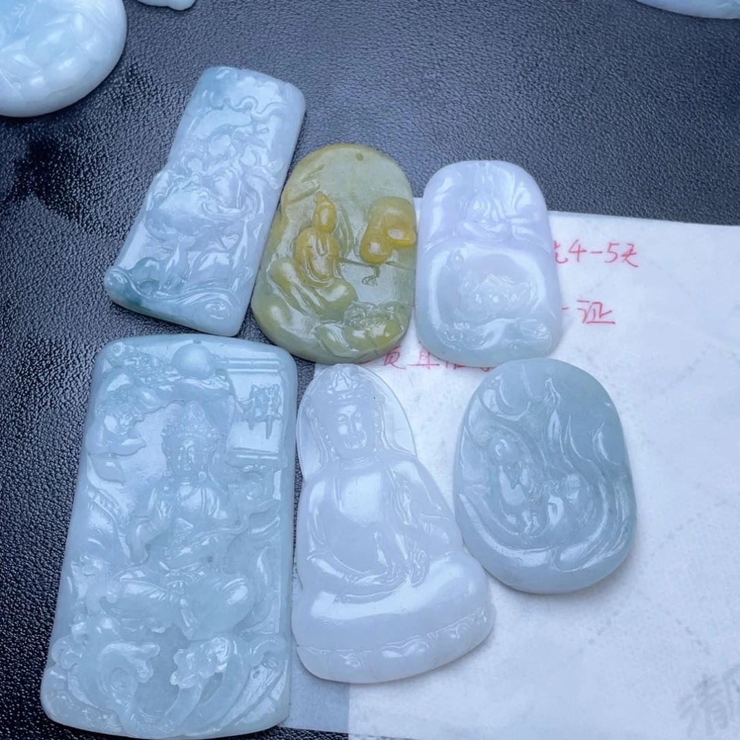 未镶嵌定制定制翡翠福**满