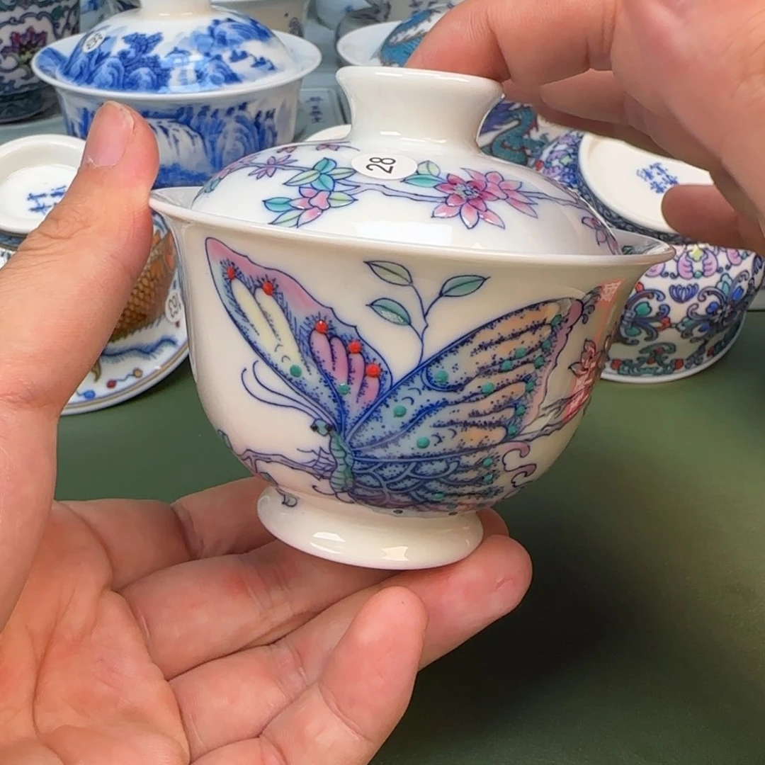 彦祖纯手工手绘茶具28