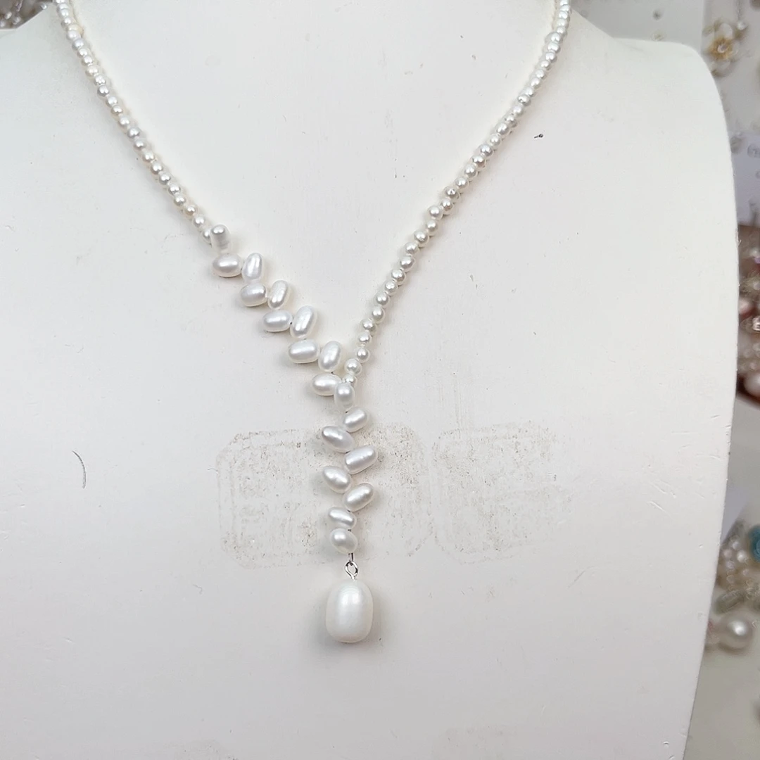 未镶嵌颈饰淡水珍珠