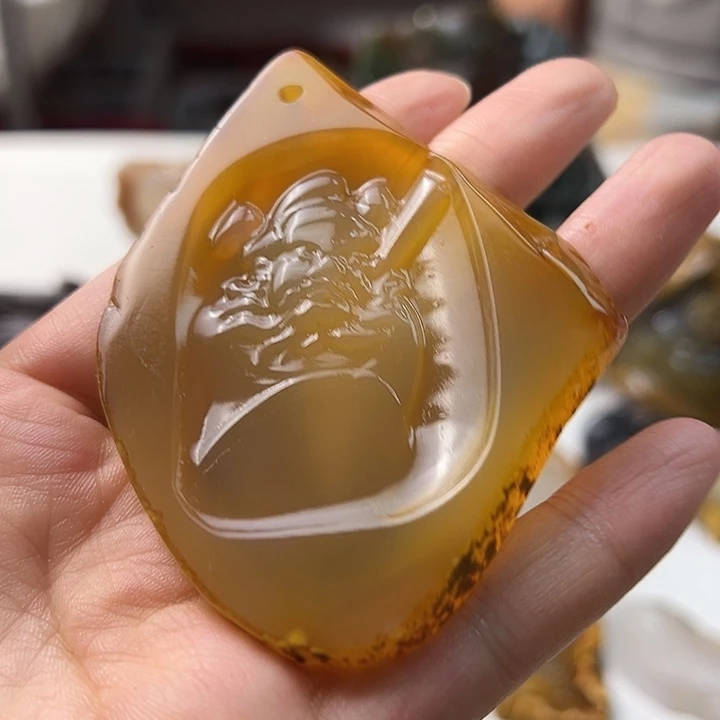 未镶嵌颈饰玛瑙/玉髓