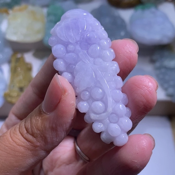 【闪购商品】颈饰未镶嵌翡翠葡萄