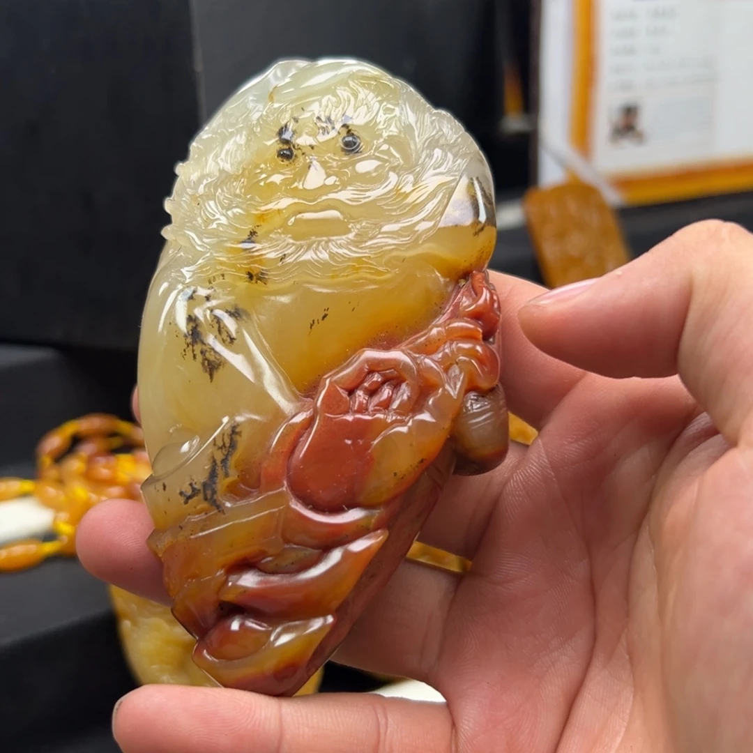 石英质玉（黄龙玉）未镶嵌多样性发货，发其一